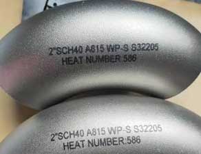 90 degree ASTM A815 S32205 Elbow 90 degree ASTM A815 S32205 Elbow