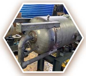 A403 Gr WP316 pipe cap used in pressure vessel fabrication