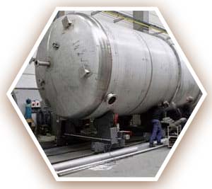  A403 Gr WP316 pipe cap used in pressure vessel fabrication