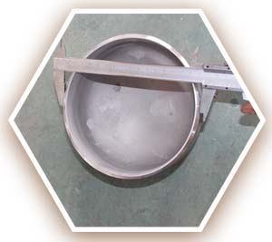 ASME SB366 Gr WPNC End Cap ASME SB366 Gr WPNC End Cap