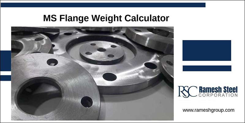 MS Flange Weight Calculator MS Flange Weight Calculator