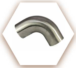 Nickel 800H long radius bend